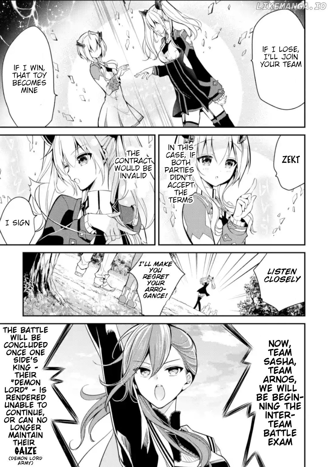 Maou Gakuin no Futekigousha chapter 4 - page 19