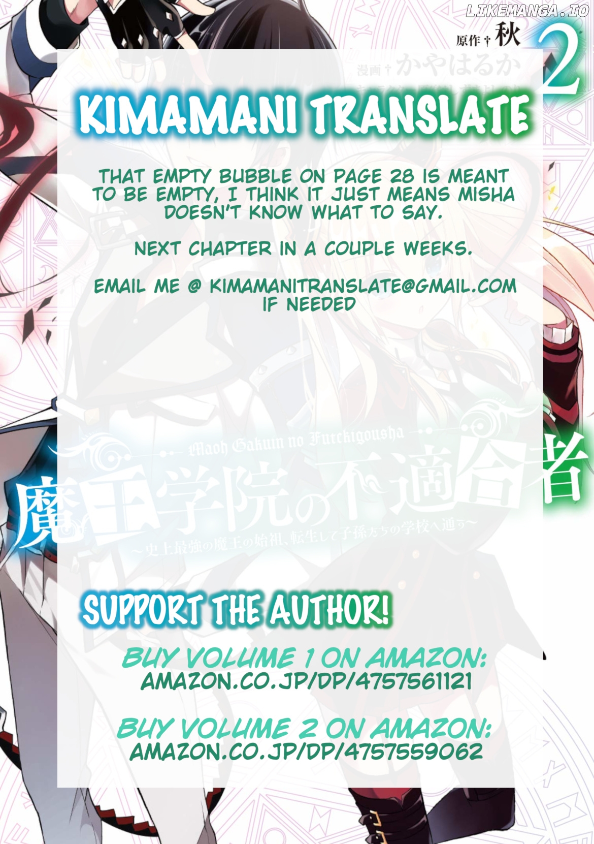 Maou Gakuin no Futekigousha chapter 5 - page 36