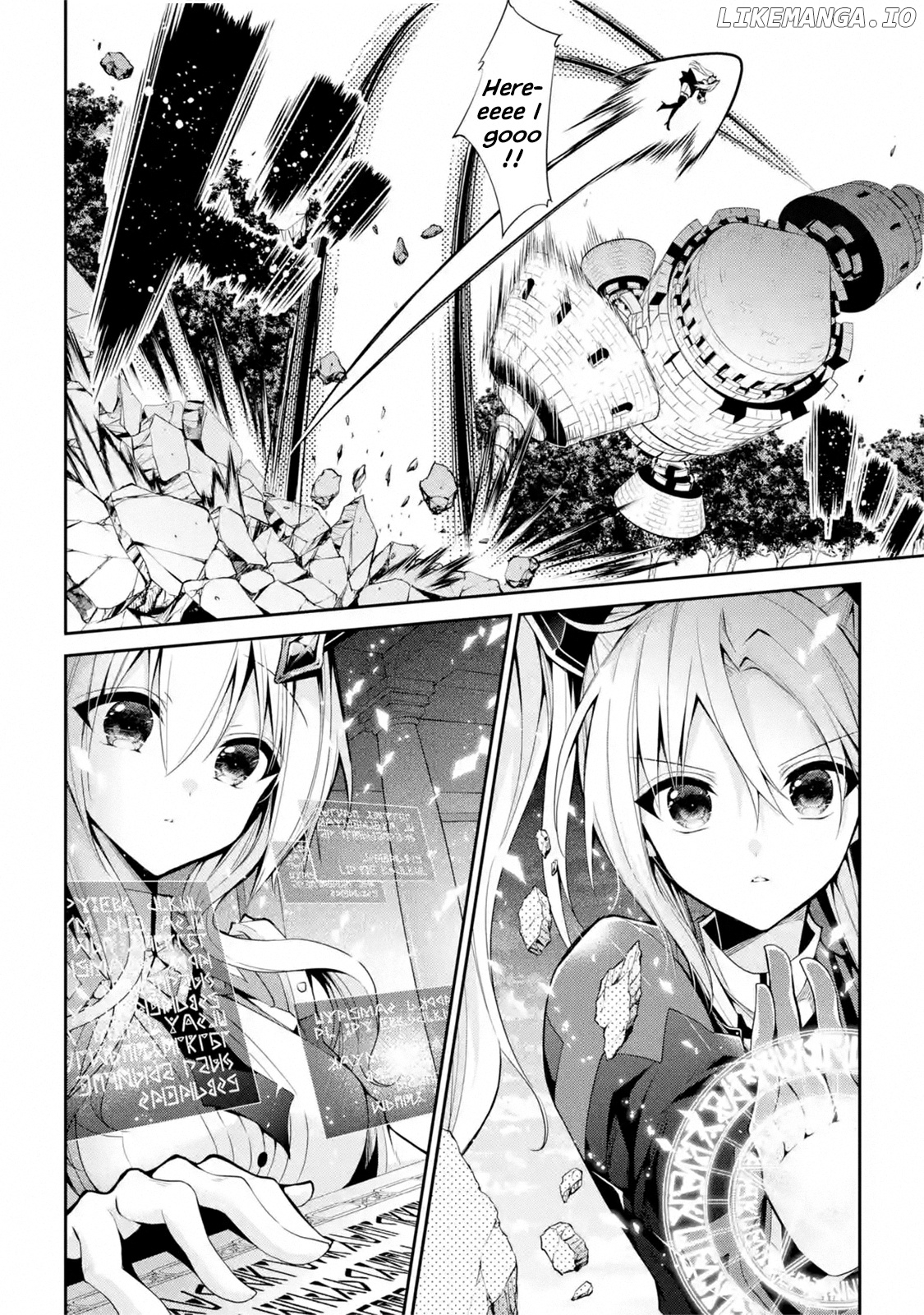 Maou Gakuin no Futekigousha chapter 15.1 - page 8