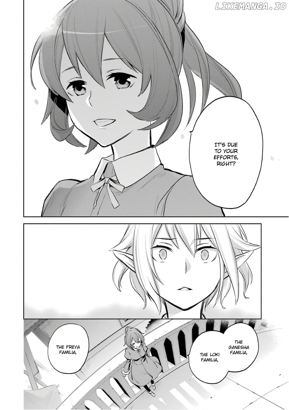 Dungeon ni Deai o Motomeru no wa Machigatte Iru Darou ka - Familia Chronicle: Episode Ryuu chapter 13 - page 48