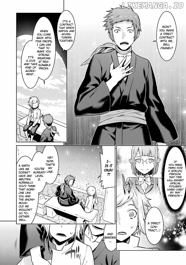 Dungeon ni Deai o Motomeru no wa Machigatte Iru Darou ka chapter 50 - page 10