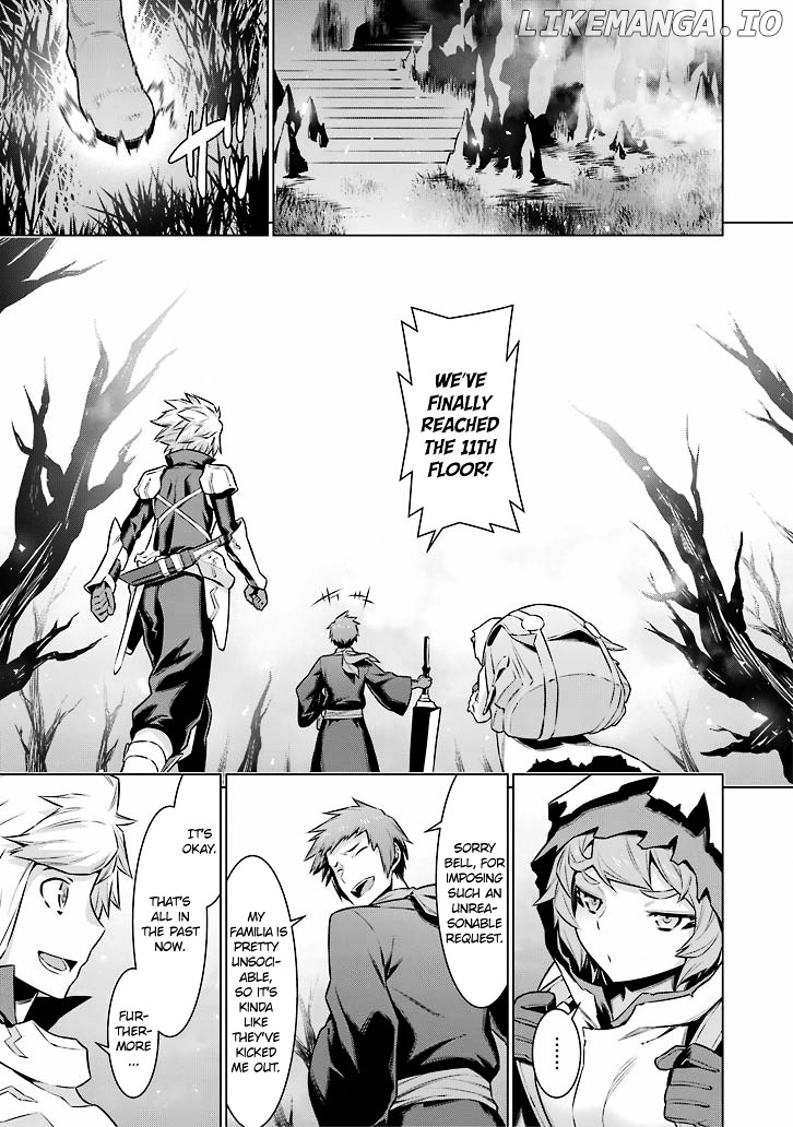Dungeon ni Deai o Motomeru no wa Machigatte Iru Darou ka chapter 50 - page 15