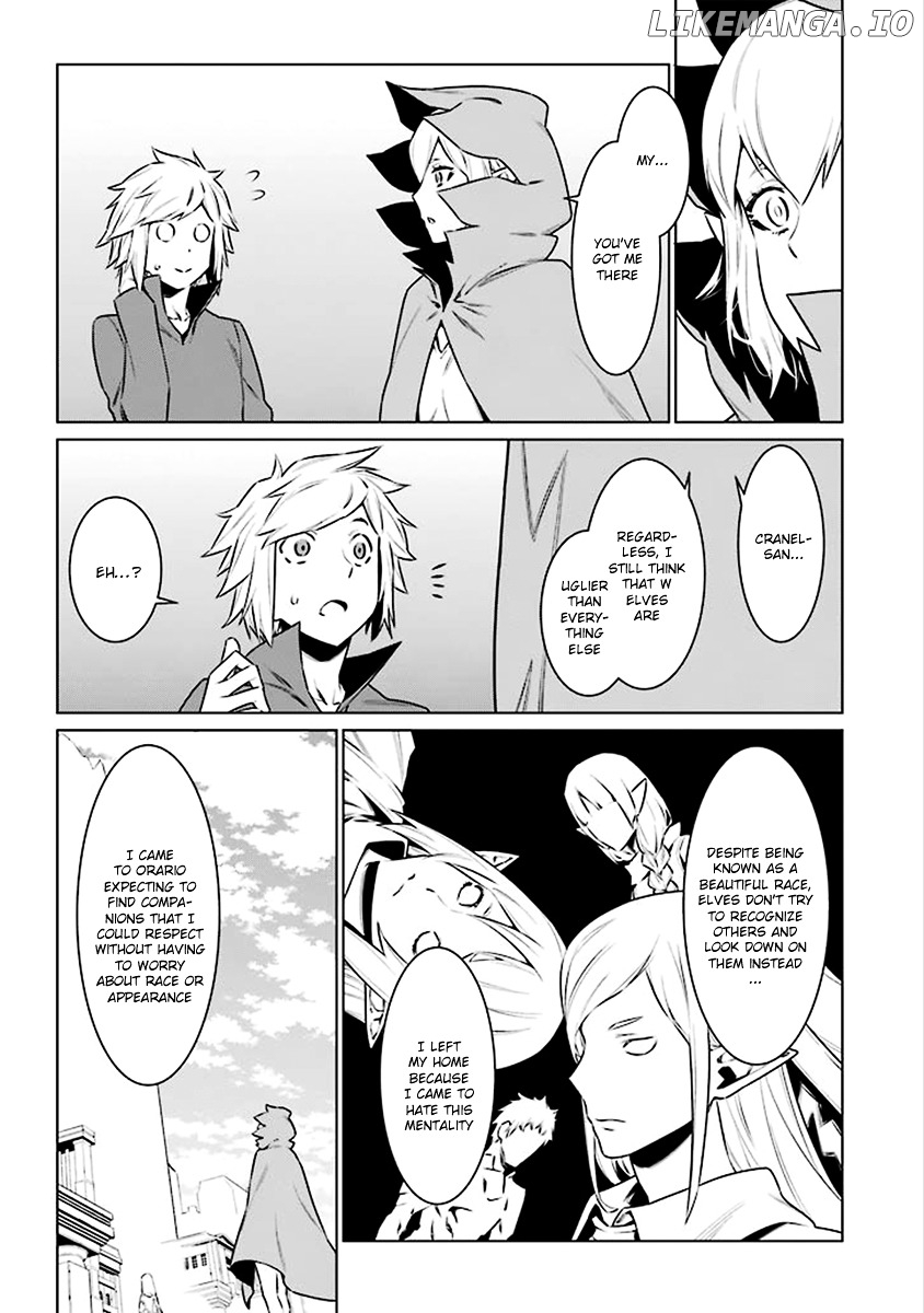 Dungeon ni Deai o Motomeru no wa Machigatte Iru Darou ka chapter 72 - page 12
