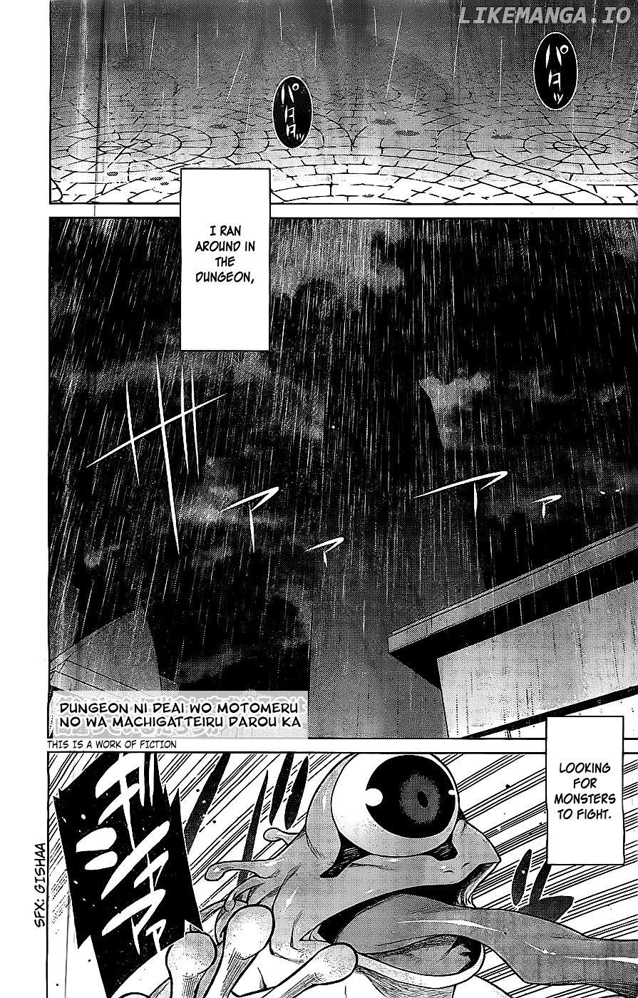 Dungeon ni Deai o Motomeru no wa Machigatte Iru Darou ka chapter 3 - page 2