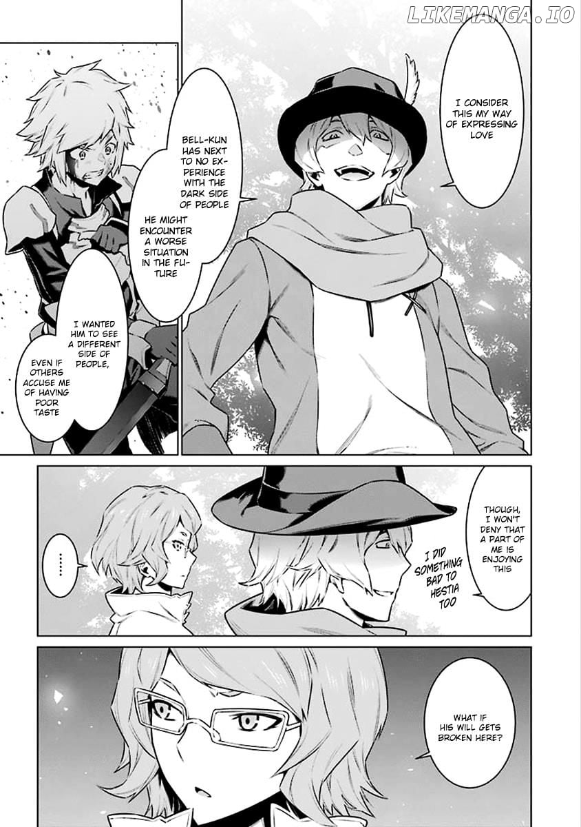 Dungeon ni Deai o Motomeru no wa Machigatte Iru Darou ka chapter 75 - page 12