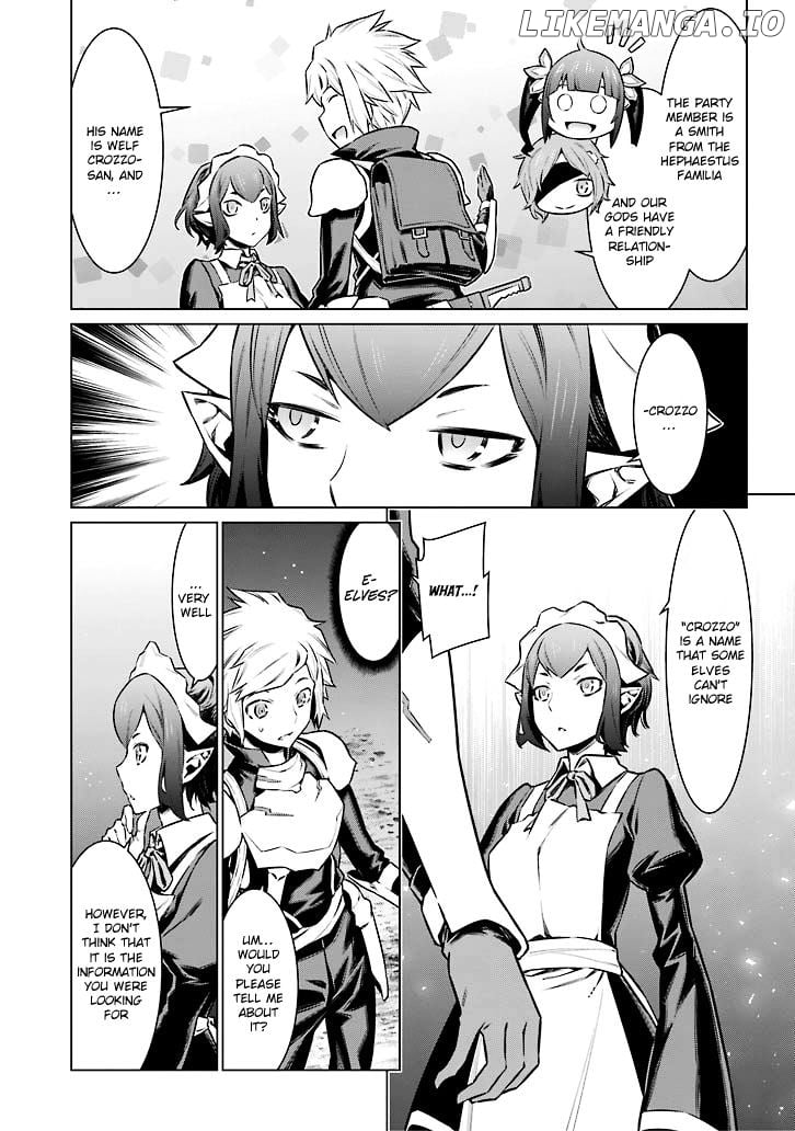 Dungeon ni Deai o Motomeru no wa Machigatte Iru Darou ka chapter 54 - page 10