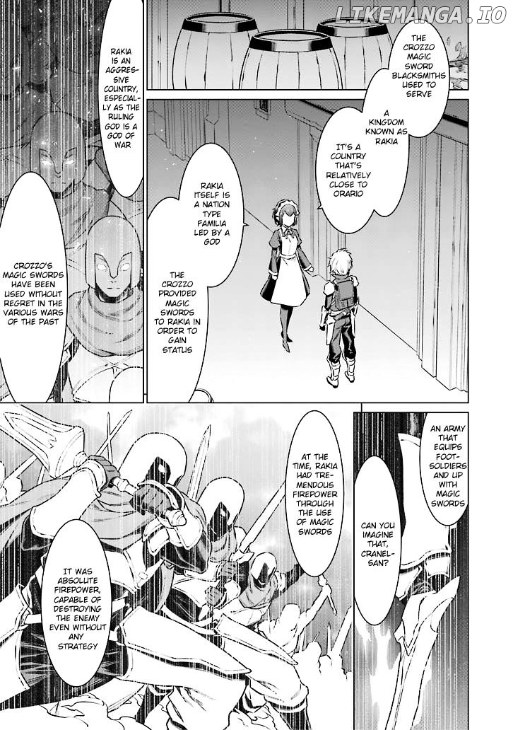 Dungeon ni Deai o Motomeru no wa Machigatte Iru Darou ka chapter 54 - page 11
