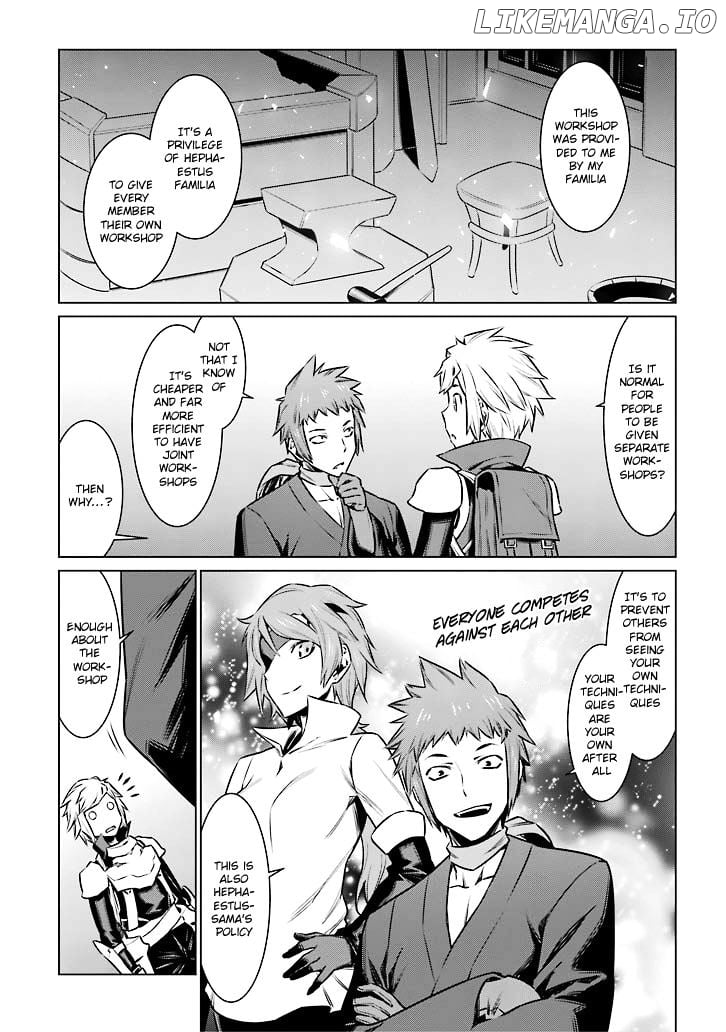 Dungeon ni Deai o Motomeru no wa Machigatte Iru Darou ka chapter 54 - page 19