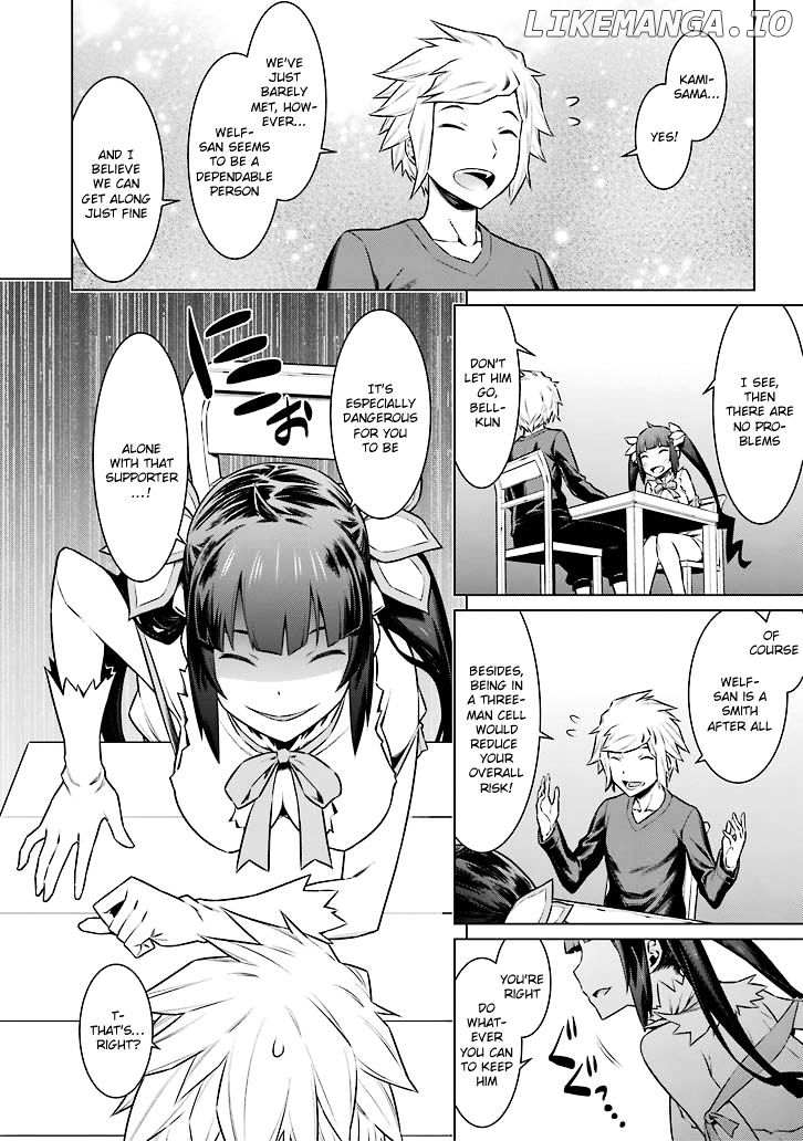 Dungeon ni Deai o Motomeru no wa Machigatte Iru Darou ka chapter 54 - page 8