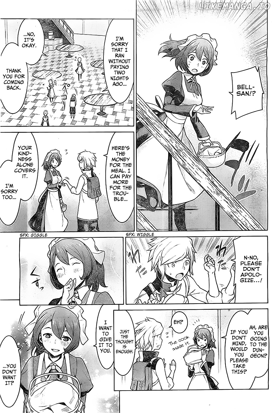 Dungeon ni Deai o Motomeru no wa Machigatte Iru Darou ka chapter 4 - page 12