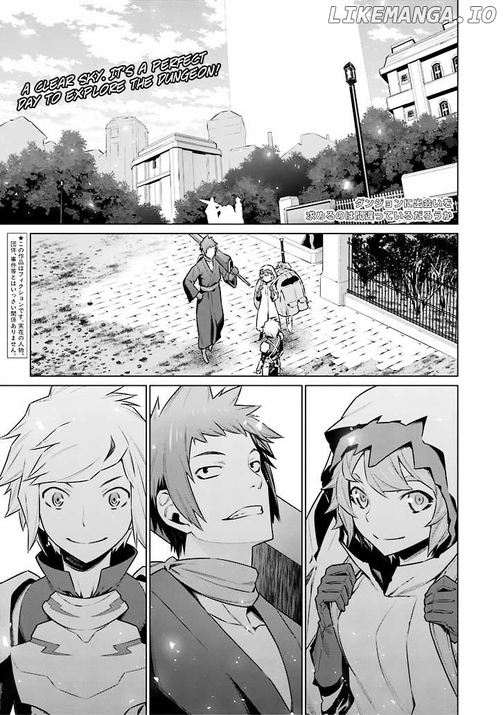 Dungeon ni Deai o Motomeru no wa Machigatte Iru Darou ka chapter 56 - page 2