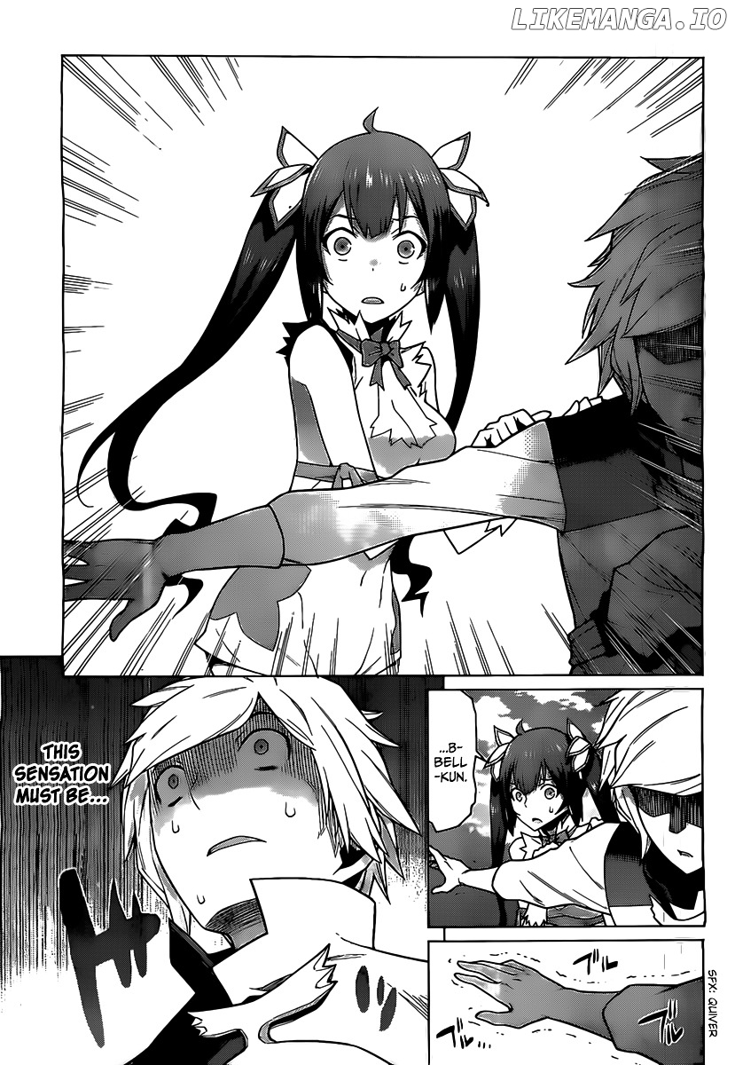 Dungeon ni Deai o Motomeru no wa Machigatte Iru Darou ka chapter 8 - page 12