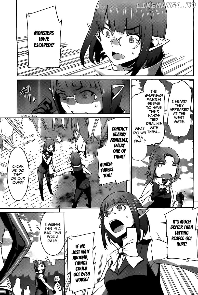 Dungeon ni Deai o Motomeru no wa Machigatte Iru Darou ka chapter 8 - page 16