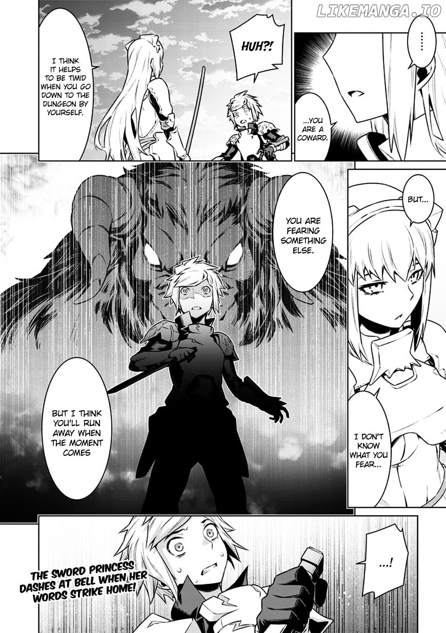 Dungeon ni Deai o Motomeru no wa Machigatte Iru Darou ka chapter 32 - page 12