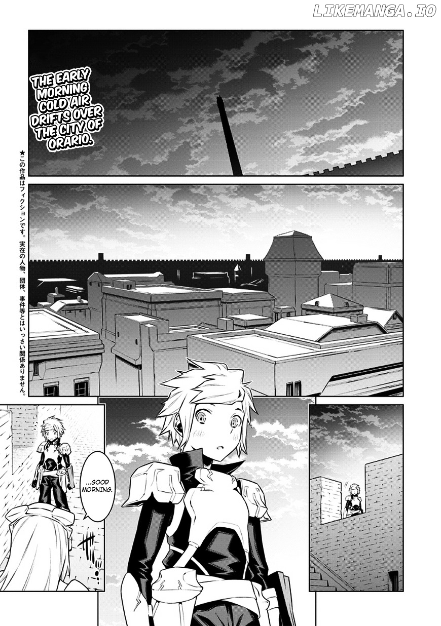 Dungeon ni Deai o Motomeru no wa Machigatte Iru Darou ka chapter 32 - page 4
