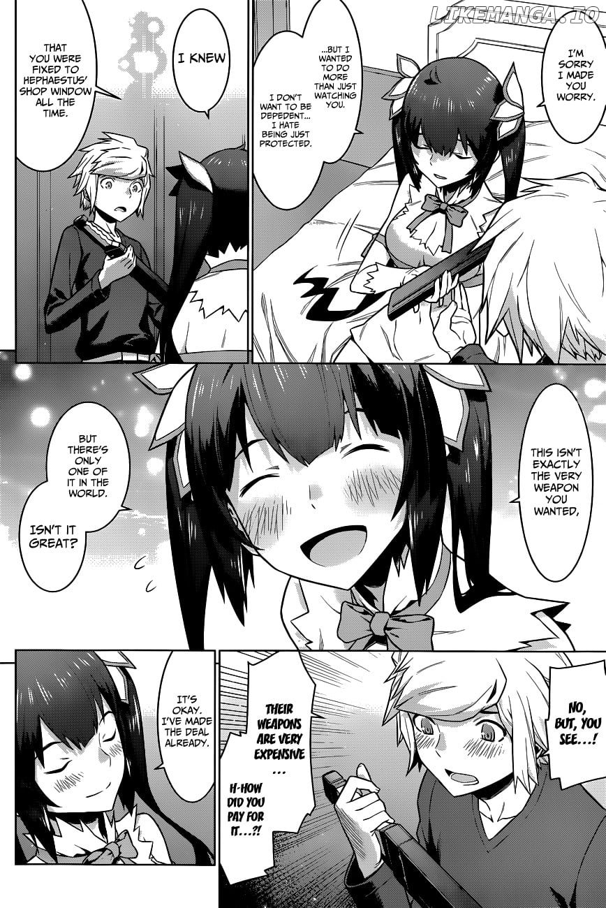 Dungeon ni Deai o Motomeru no wa Machigatte Iru Darou ka chapter 13 - page 16