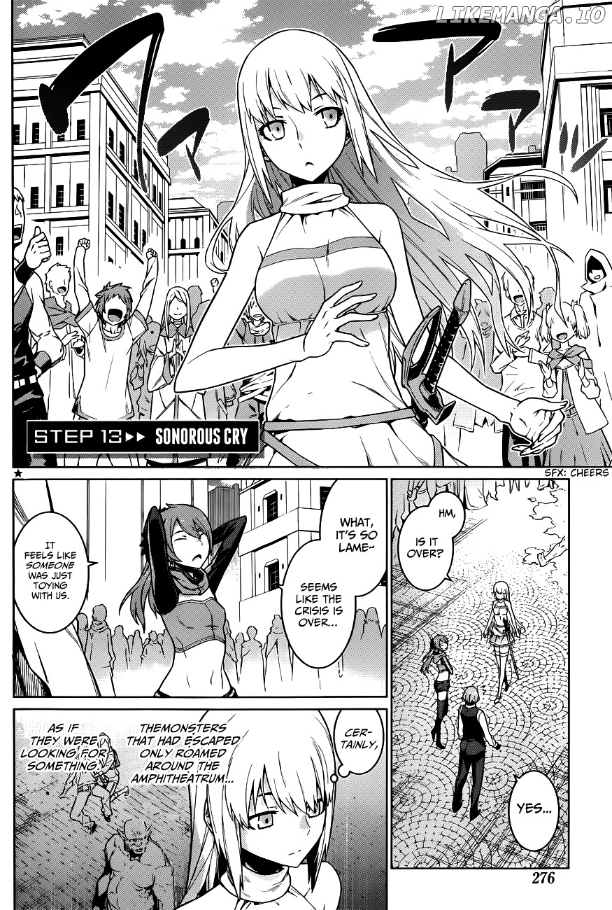 Dungeon ni Deai o Motomeru no wa Machigatte Iru Darou ka chapter 13 - page 3