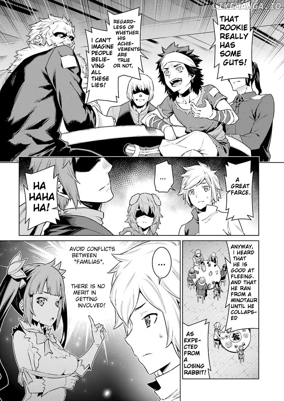 Dungeon ni Deai o Motomeru no wa Machigatte Iru Darou ka chapter 86 - page 11