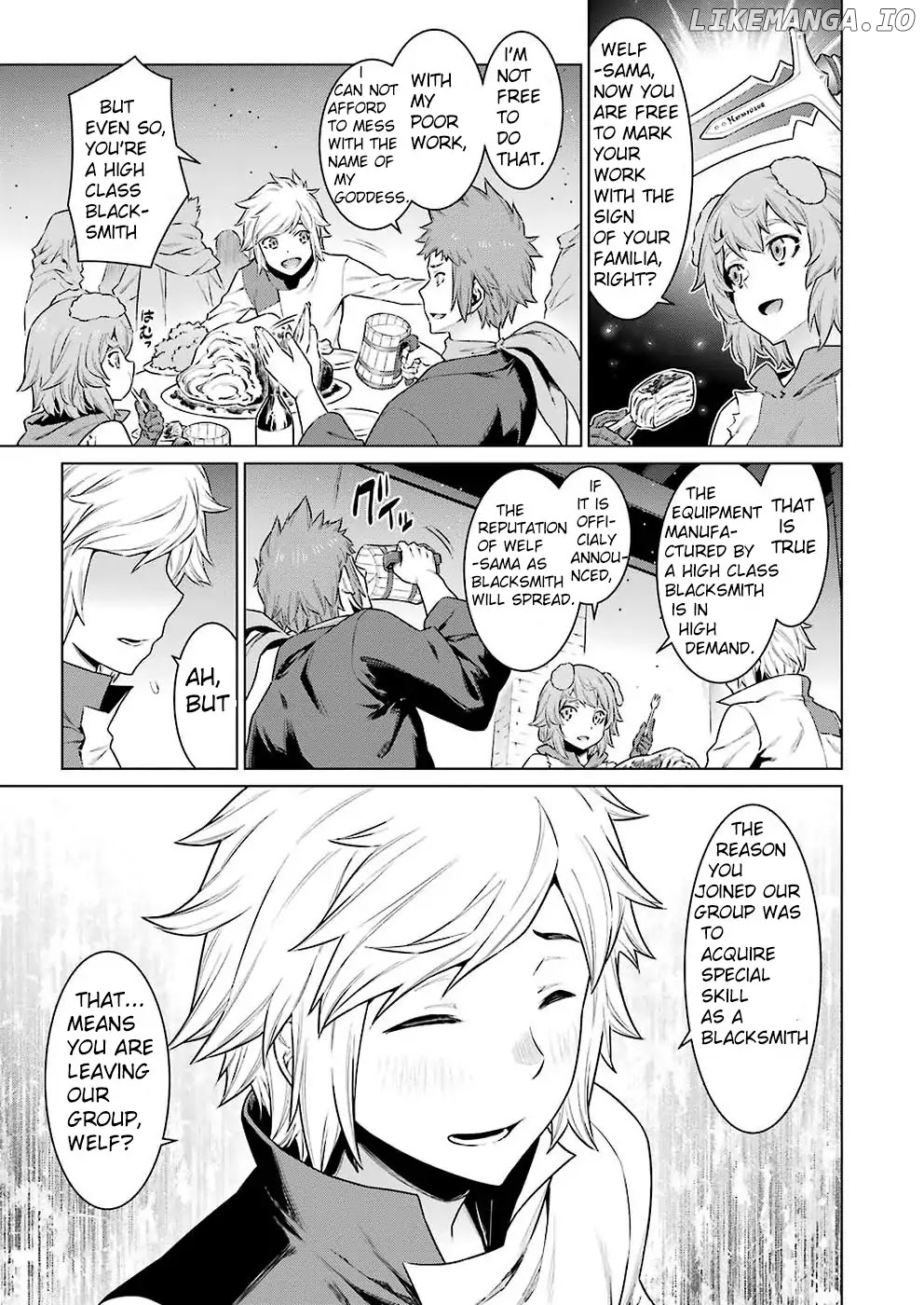 Dungeon ni Deai o Motomeru no wa Machigatte Iru Darou ka chapter 86 - page 7