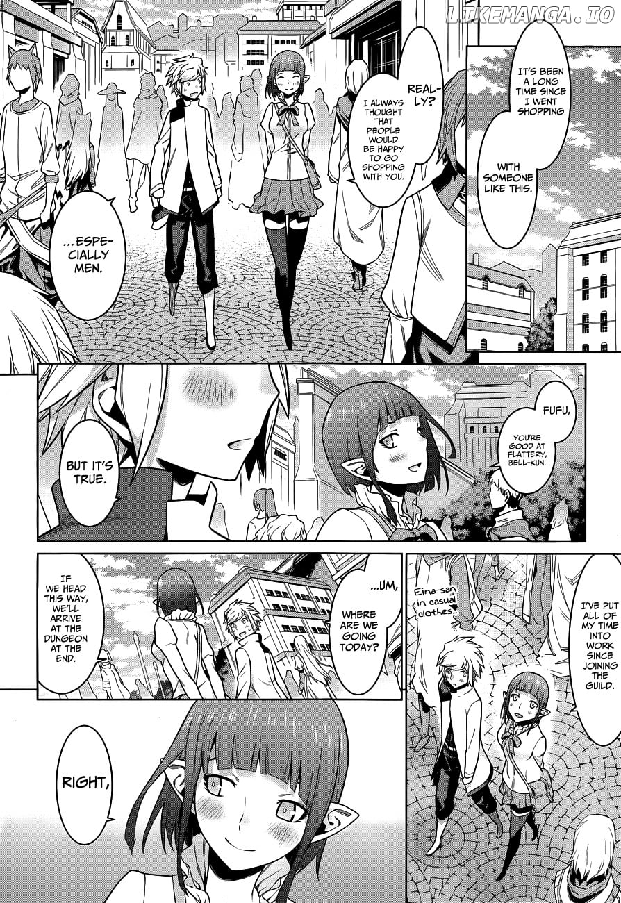 Dungeon ni Deai o Motomeru no wa Machigatte Iru Darou ka chapter 14 - page 17