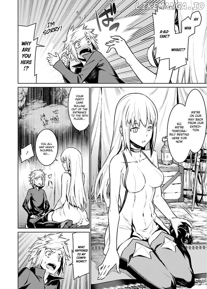 Dungeon ni Deai o Motomeru no wa Machigatte Iru Darou ka chapter 67 - page 12