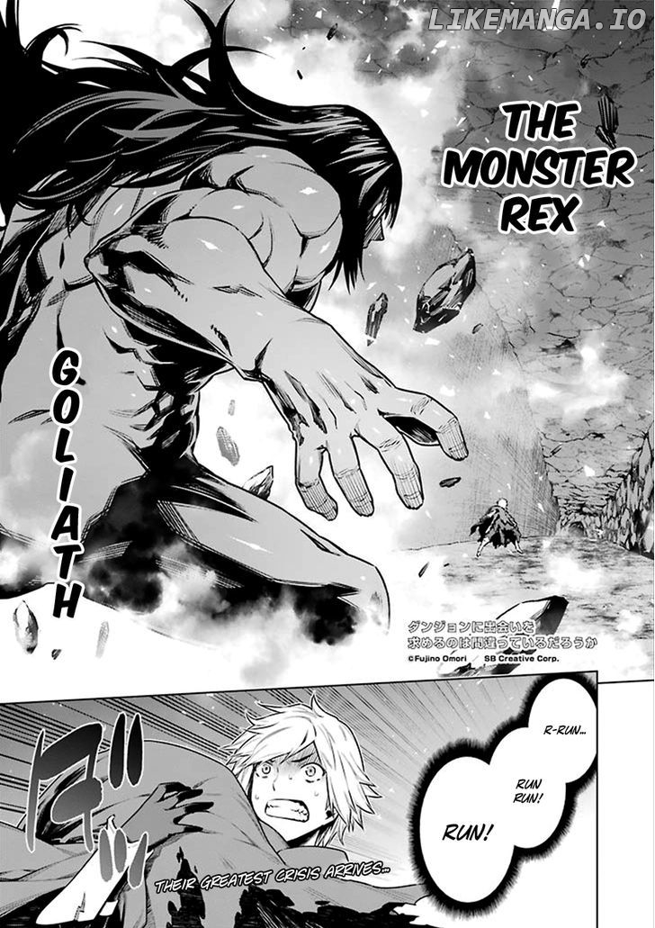 Dungeon ni Deai o Motomeru no wa Machigatte Iru Darou ka chapter 67 - page 3
