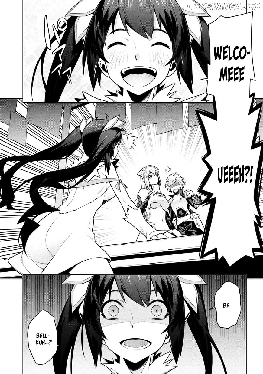 Dungeon ni Deai o Motomeru no wa Machigatte Iru Darou ka chapter 36 - page 8