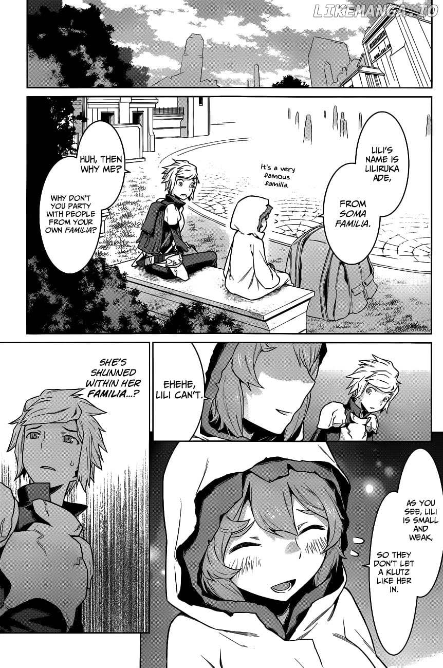 Dungeon ni Deai o Motomeru no wa Machigatte Iru Darou ka chapter 16 - page 14