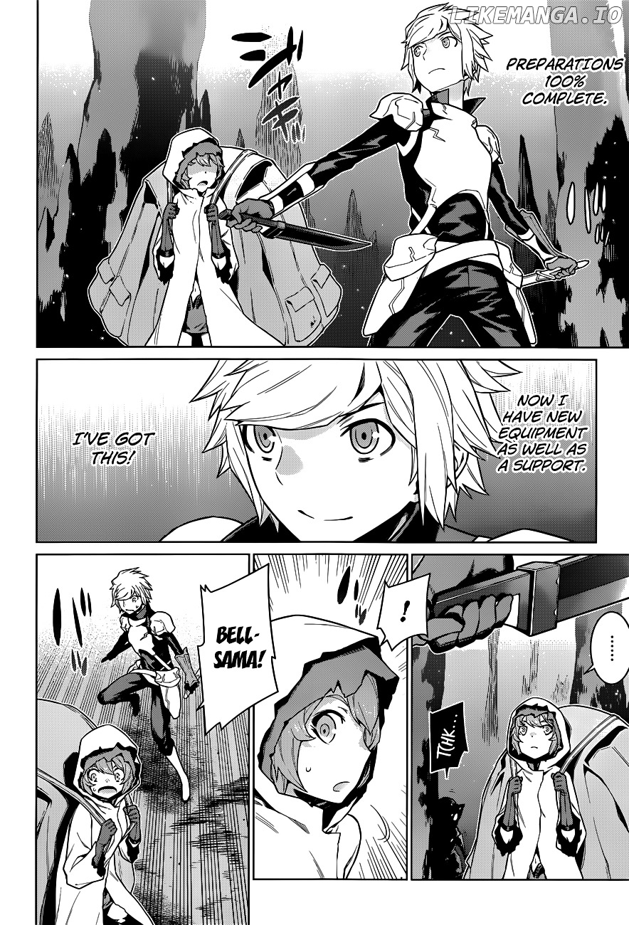 Dungeon ni Deai o Motomeru no wa Machigatte Iru Darou ka chapter 17 - page 4