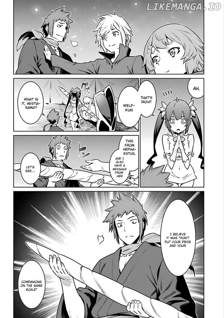 Dungeon ni Deai o Motomeru no wa Machigatte Iru Darou ka chapter 69 - page 14