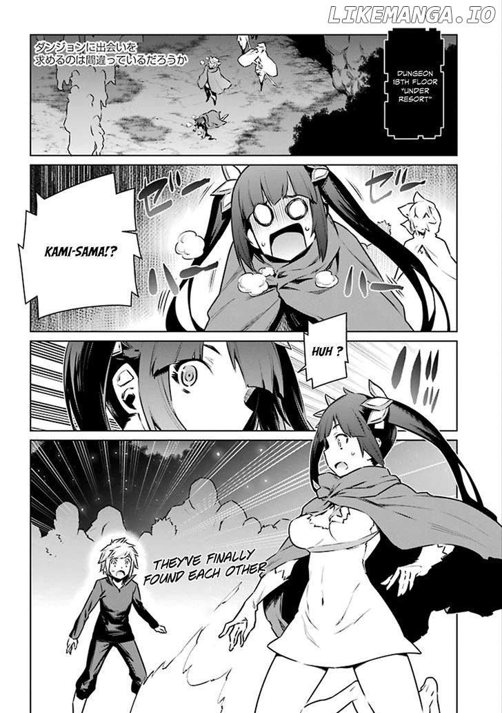 Dungeon ni Deai o Motomeru no wa Machigatte Iru Darou ka chapter 69 - page 2