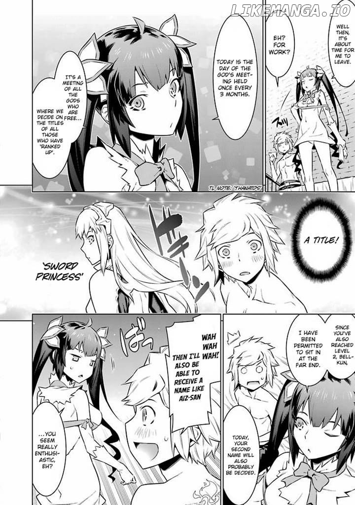 Dungeon ni Deai o Motomeru no wa Machigatte Iru Darou ka chapter 47 - page 17