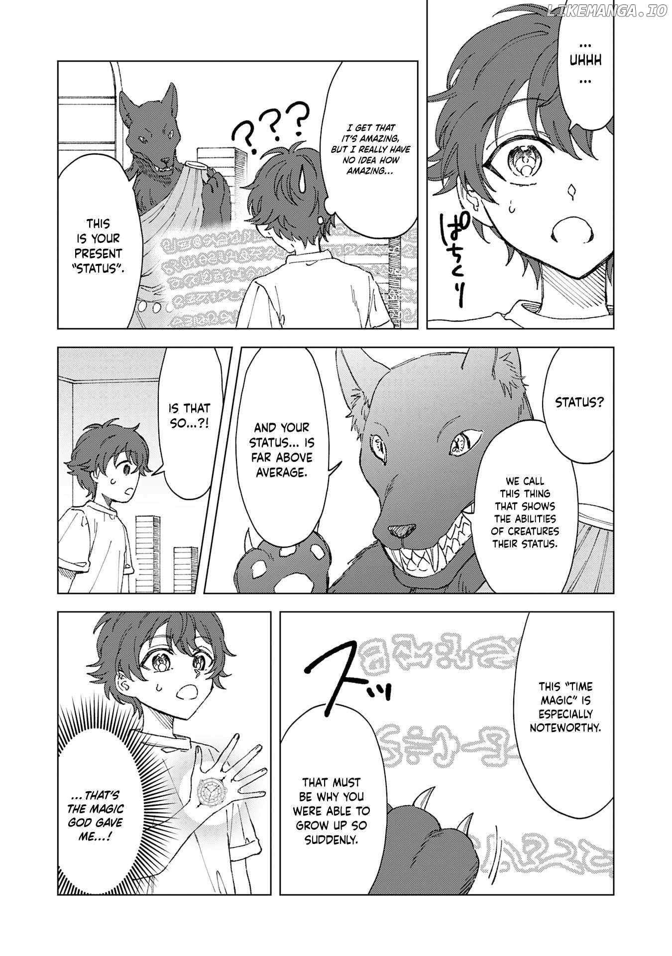 The Peaceful Travel Diaries of the Boy Raised By Holy Beasts ~Enjoying My Slow Life With My Friends Using the Cheat Magic I Received From God~ Chapter 1.2 - page 14