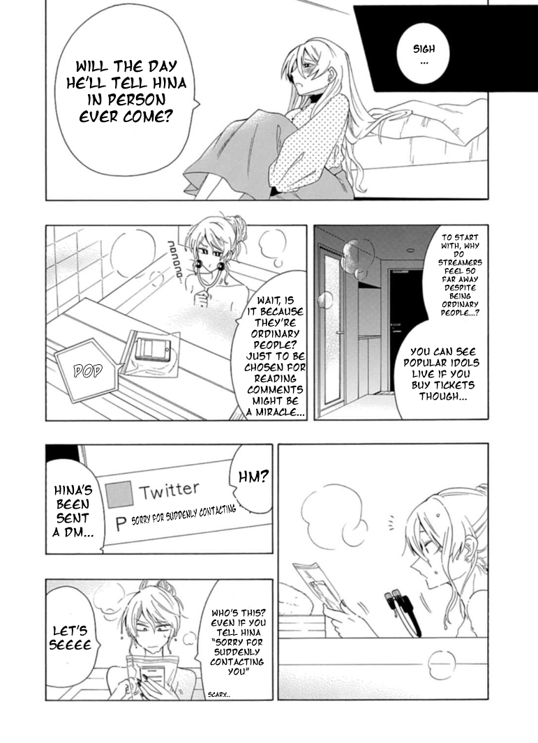 Gachi Koi Nenchakujuu: Net Haishinsha no Kanojo ni naritakute chapter 2 - page 4
