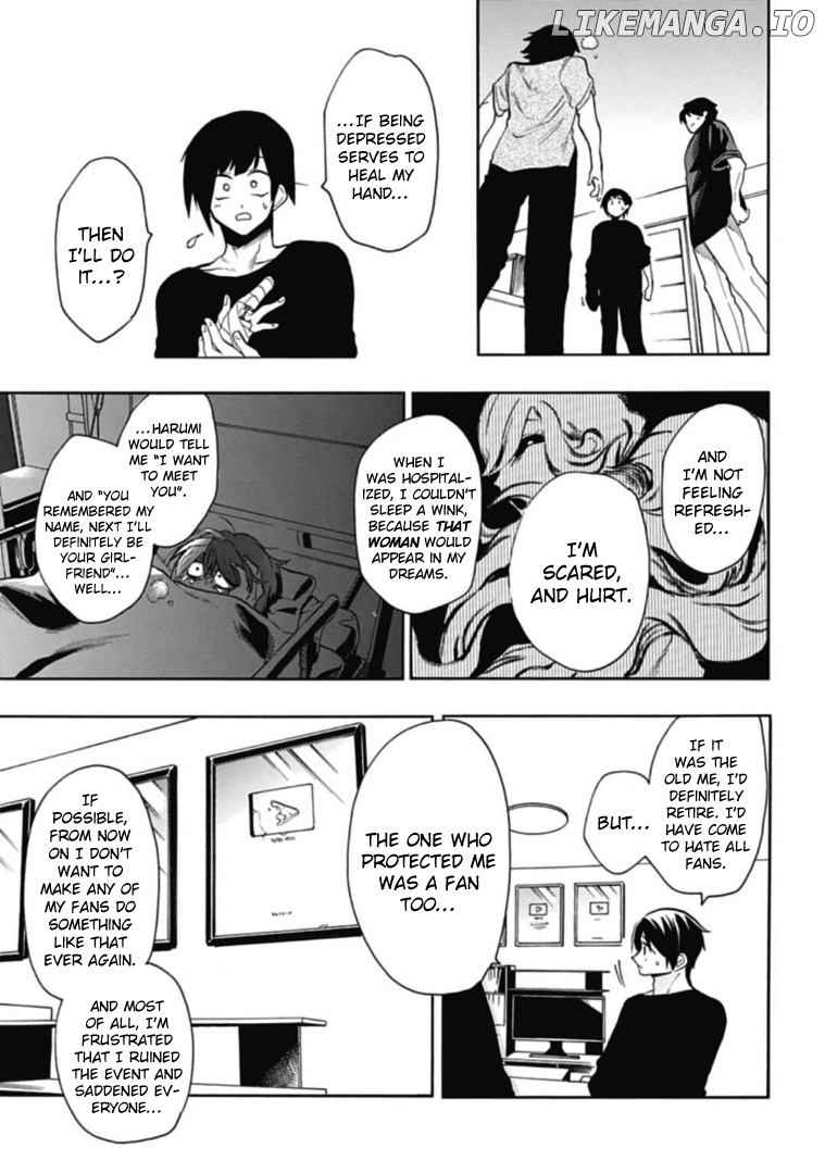 Gachi Koi Nenchakujuu: Net Haishinsha no Kanojo ni naritakute chapter 40 - page 11