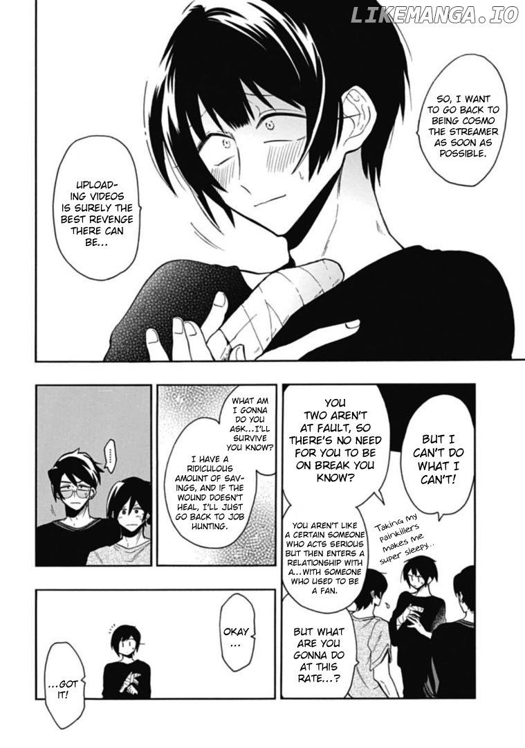 Gachi Koi Nenchakujuu: Net Haishinsha no Kanojo ni naritakute chapter 40 - page 12