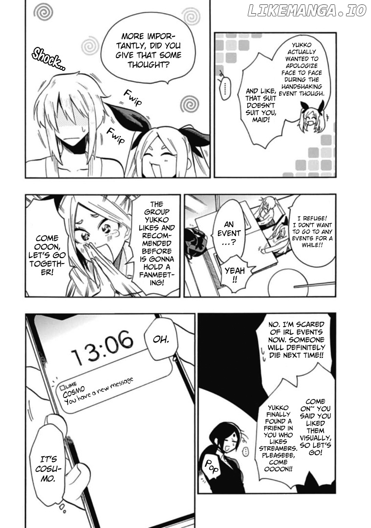 Gachi Koi Nenchakujuu: Net Haishinsha no Kanojo ni naritakute chapter 40 - page 6