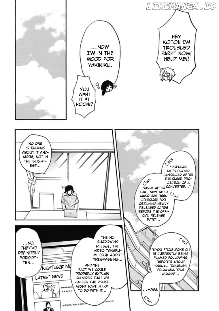 Gachi Koi Nenchakujuu: Net Haishinsha no Kanojo ni naritakute chapter 40 - page 8