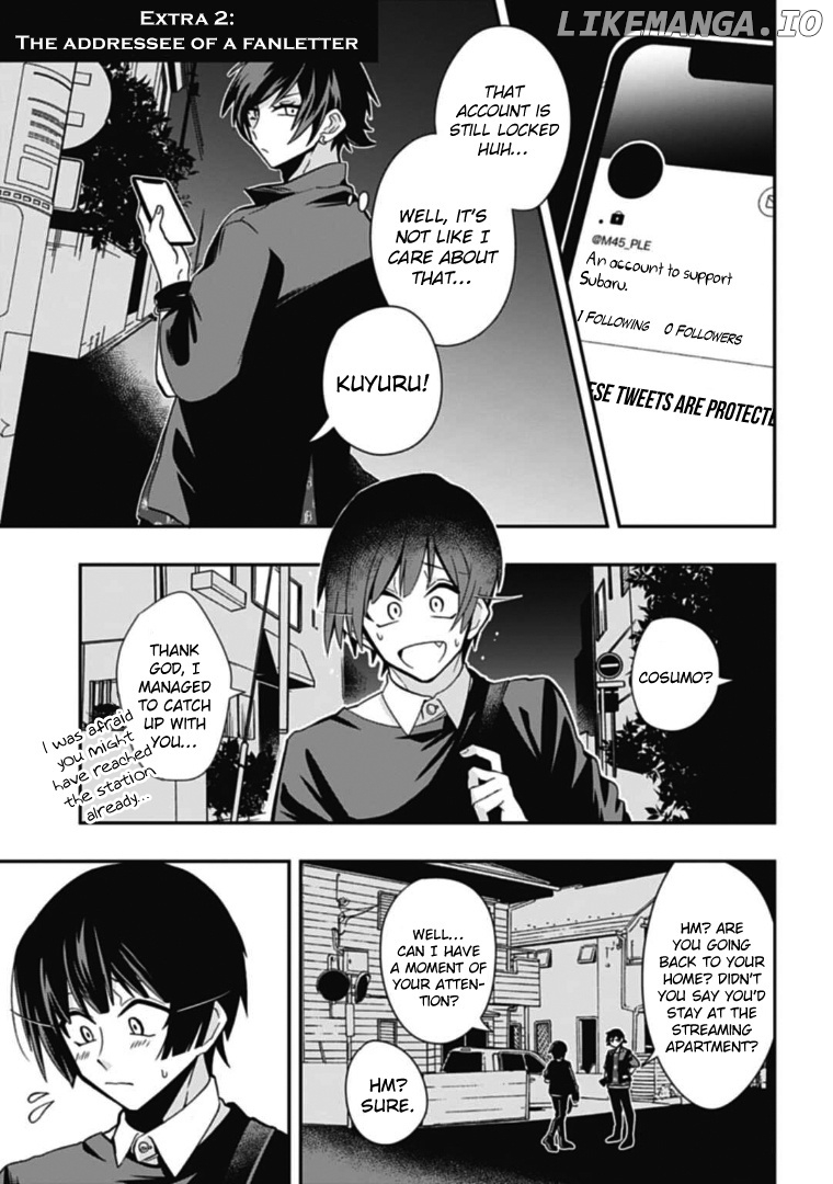Gachi Koi Nenchakujuu: Net Haishinsha no Kanojo ni naritakute chapter 40.50 - page 1