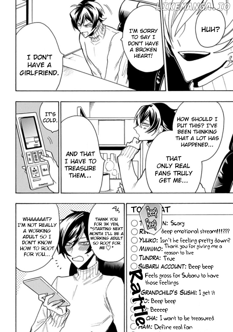 Gachi Koi Nenchakujuu: Net Haishinsha no Kanojo ni naritakute chapter 9 - page 16