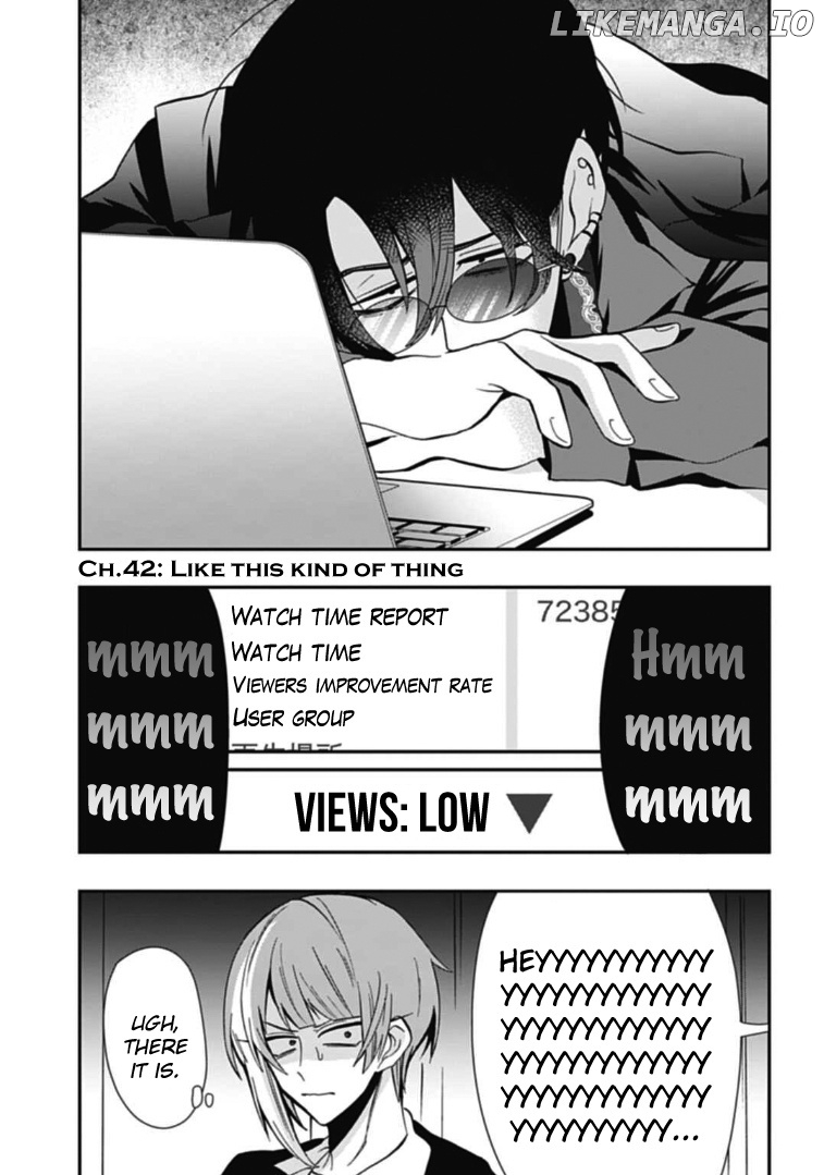 Gachi Koi Nenchakujuu: Net Haishinsha no Kanojo ni naritakute chapter 42 - page 1