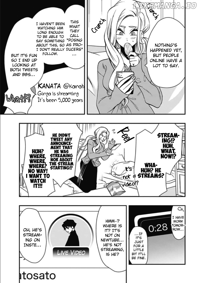 Gachi Koi Nenchakujuu: Net Haishinsha no Kanojo ni naritakute chapter 44 - page 13