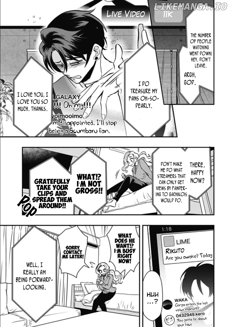 Gachi Koi Nenchakujuu: Net Haishinsha no Kanojo ni naritakute chapter 45 - page 7