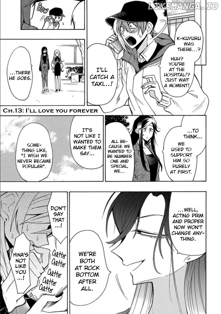 Gachi Koi Nenchakujuu: Net Haishinsha no Kanojo ni naritakute chapter 13 - page 1