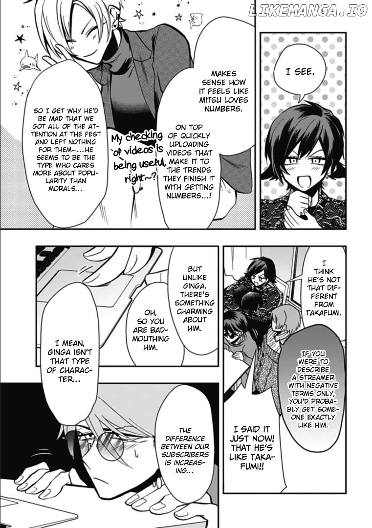 Gachi Koi Nenchakujuu: Net Haishinsha no Kanojo ni naritakute chapter 46 - page 3