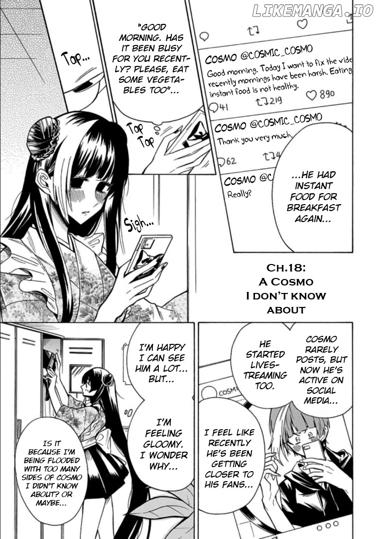 Gachi Koi Nenchakujuu: Net Haishinsha no Kanojo ni naritakute chapter 18 - page 1