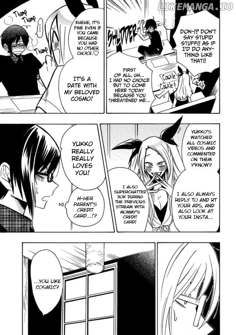 Gachi Koi Nenchakujuu: Net Haishinsha no Kanojo ni naritakute chapter 18 - page 11