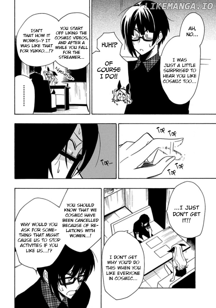 Gachi Koi Nenchakujuu: Net Haishinsha no Kanojo ni naritakute chapter 18 - page 12