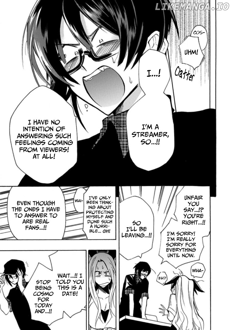 Gachi Koi Nenchakujuu: Net Haishinsha no Kanojo ni naritakute chapter 18 - page 15