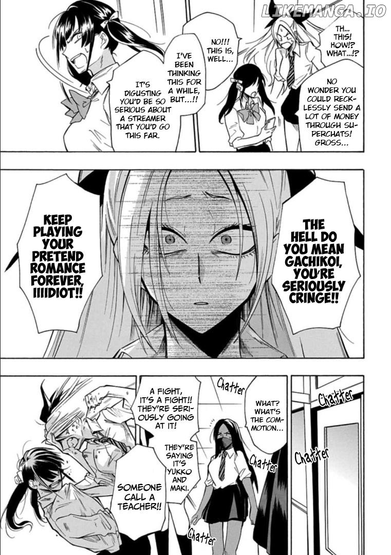 Gachi Koi Nenchakujuu: Net Haishinsha no Kanojo ni naritakute chapter 20 - page 15